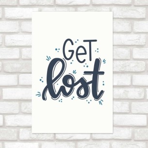 Poster Decorativo Lettering...
