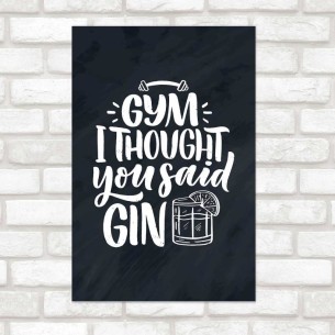 Poster Decorativo Lettering...