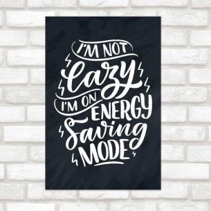 Poster Decorativo Lettering...