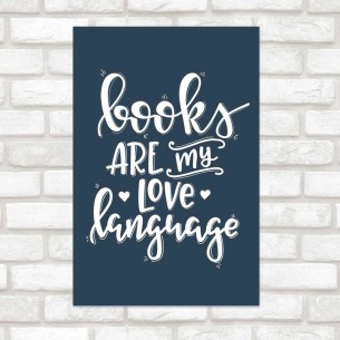 Poster Decorativo Lettering...
