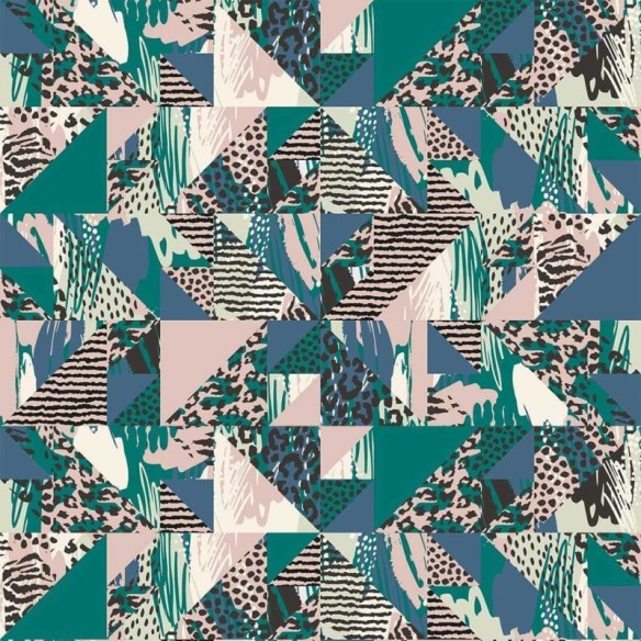 Papel de Parede Adesivo Animal Print Abstrato 557852020