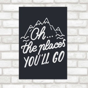 Poster Decorativo Lettering...
