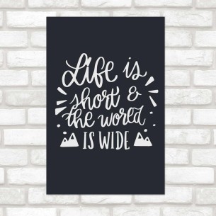 Poster Decorativo Lettering...