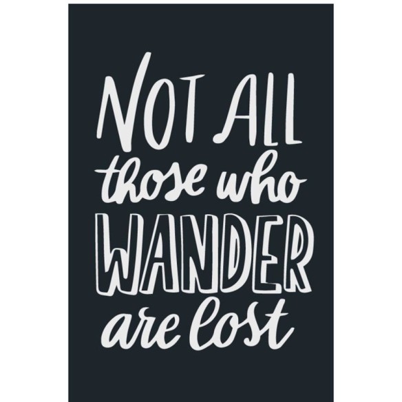 Poster Decorativo Lettering Motivacional Viagem N07269