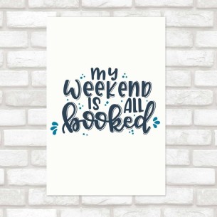 Poster Decorativo Lettering...