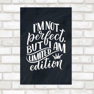 Poster Decorativo Lettering...