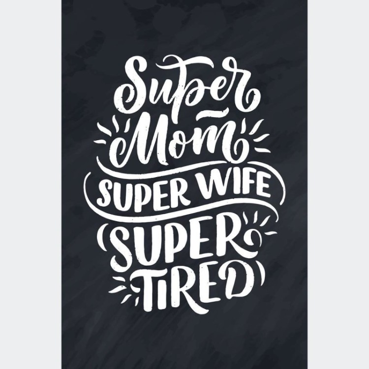 Poster Decorativo Lettering Super N010255