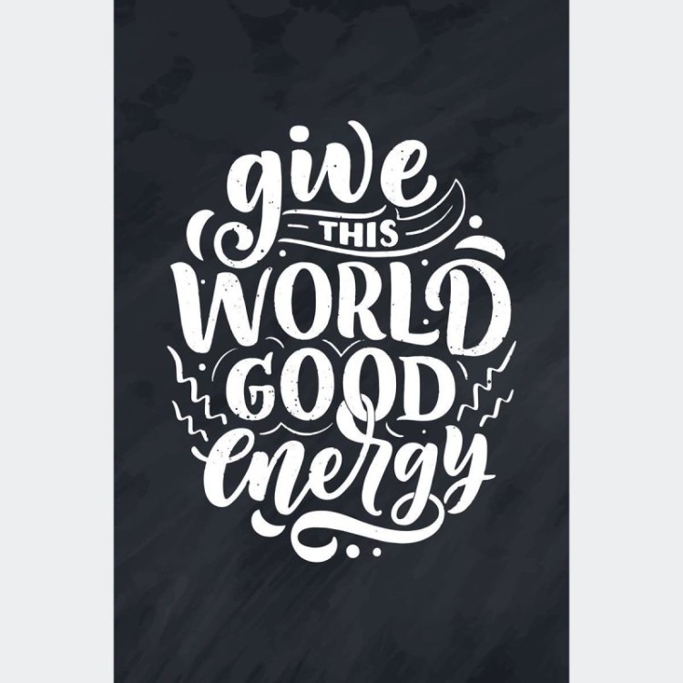Poster Decorativo Lettering World N010253