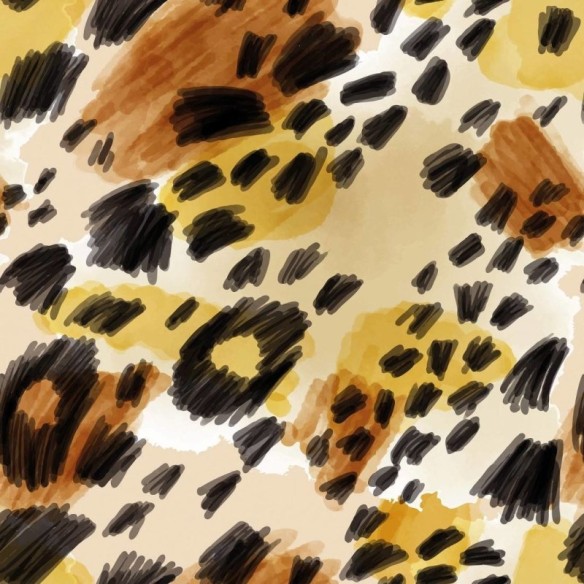 Papel de Parede Adesivo Animal Print Abstrato N017058