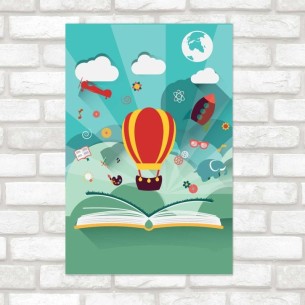 Poster Decorativo Livro...