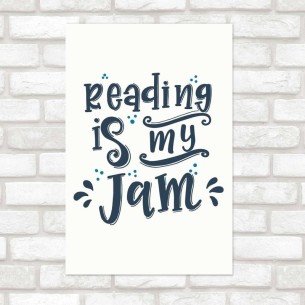 Poster Decorativo Livros...