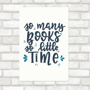 Poster Decorativo Livros So...