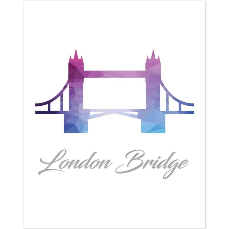 Poster Decorativo london Bridge PA085