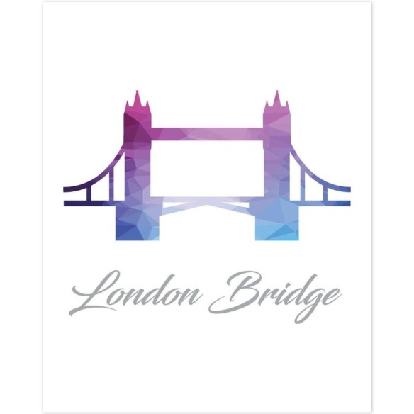 Poster Decorativo london Bridge PA085