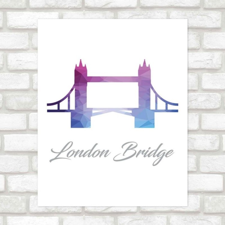 Poster Decorativo london Bridge PA085