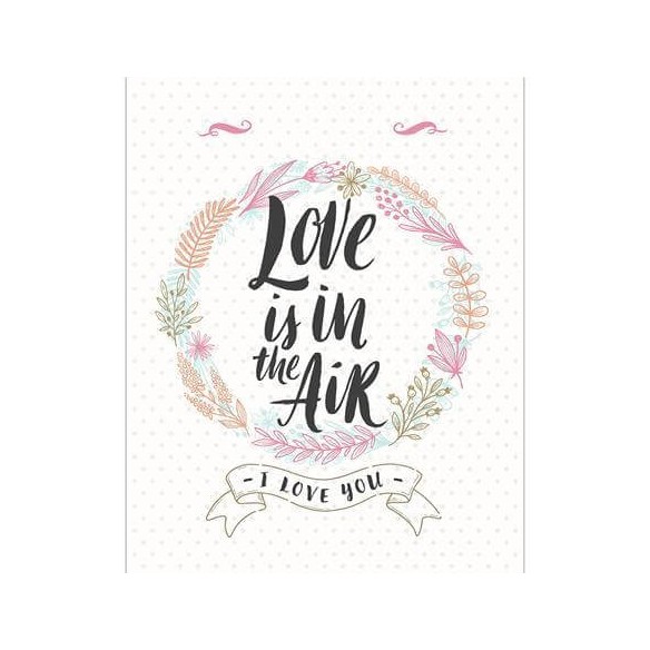 Poster Decorativo Love Is In The Air 166839
