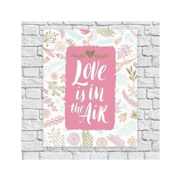 Poster Decorativo Love Is In The Air 166845