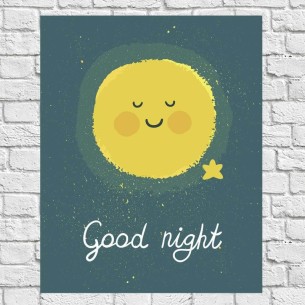 Poster Decorativo Lua...