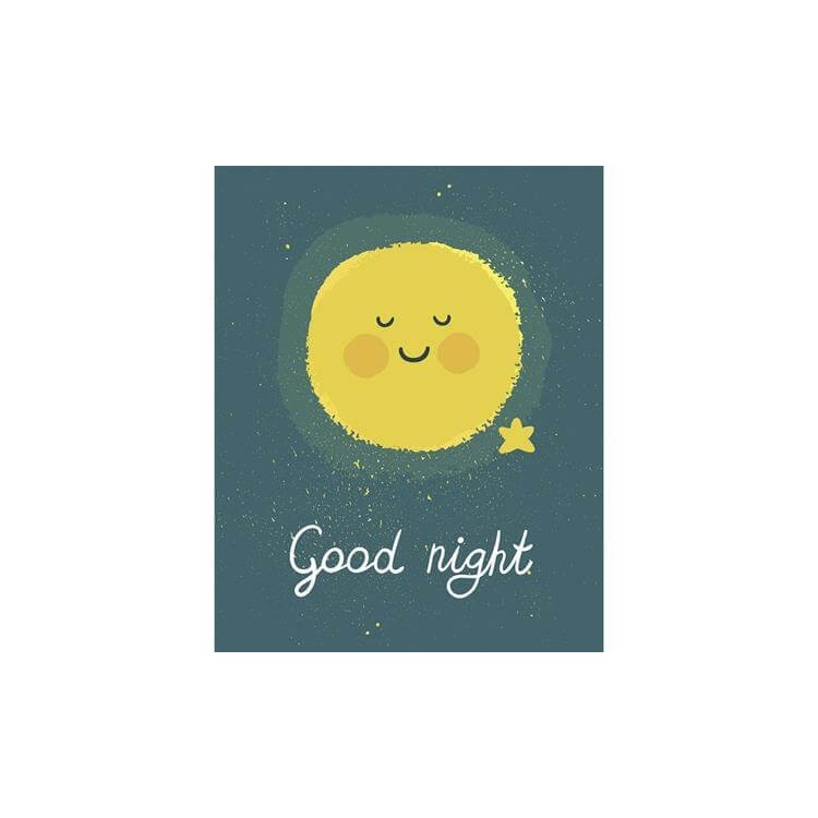 Poster Decorativo Lua Estrela 2486