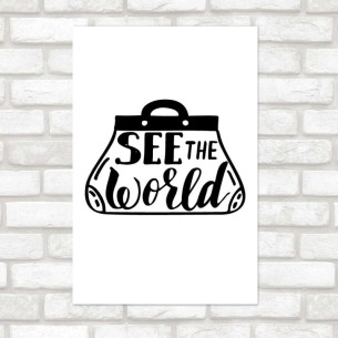 Poster Decorativo Mala See...