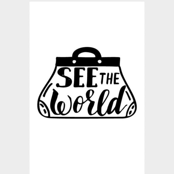 Poster Decorativo Mala See The World N07297