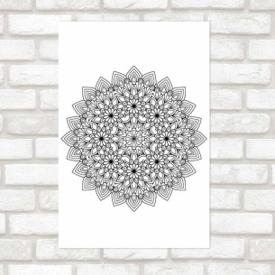 Poster Decorativo Mandala...