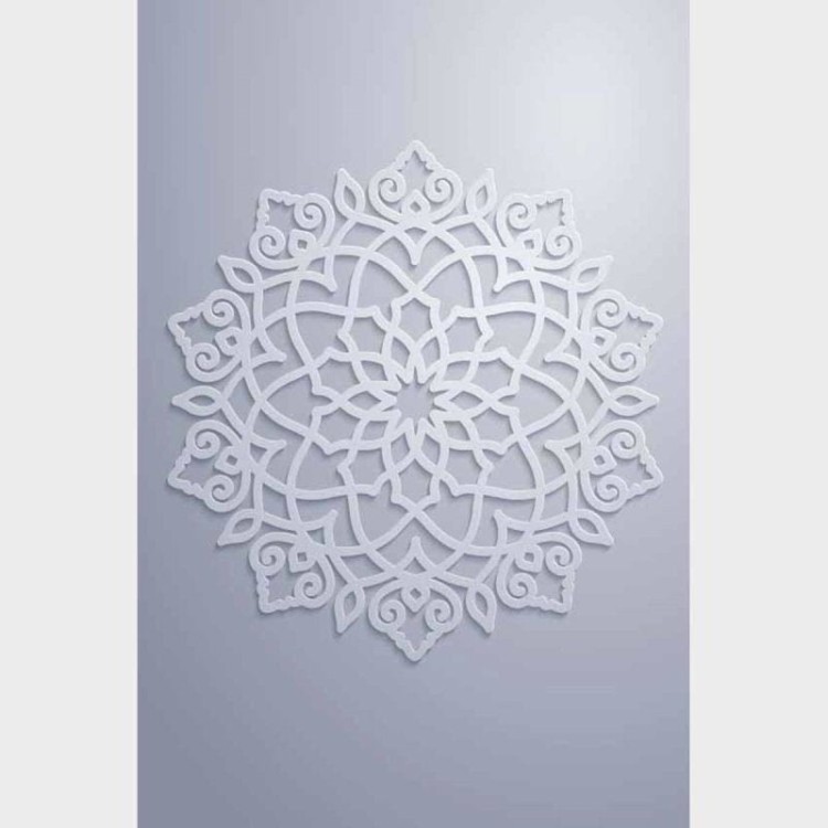 Poster Decorativo Mandala Off-White N09278
