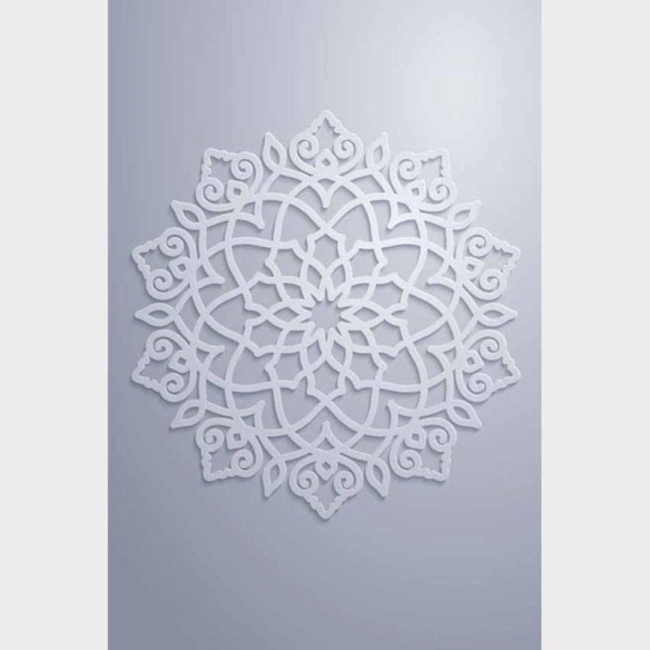 Poster Decorativo Mandala Off-White N09278