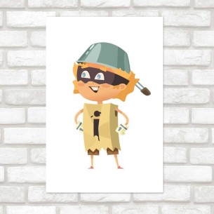 Poster Decorativo Menino...