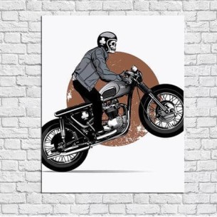 Poster Decorativo Moto...