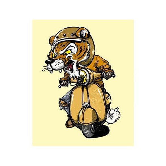 Poster Decorativo Moto Motoqueiro 42131