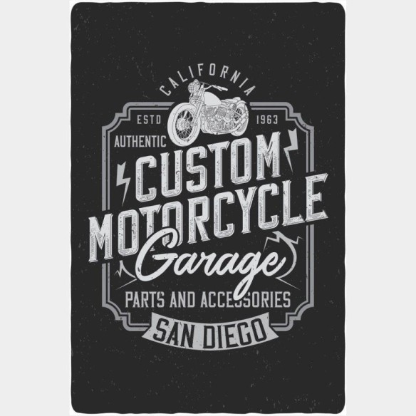 Poster Decorativo Motorcycle Vintage N015217