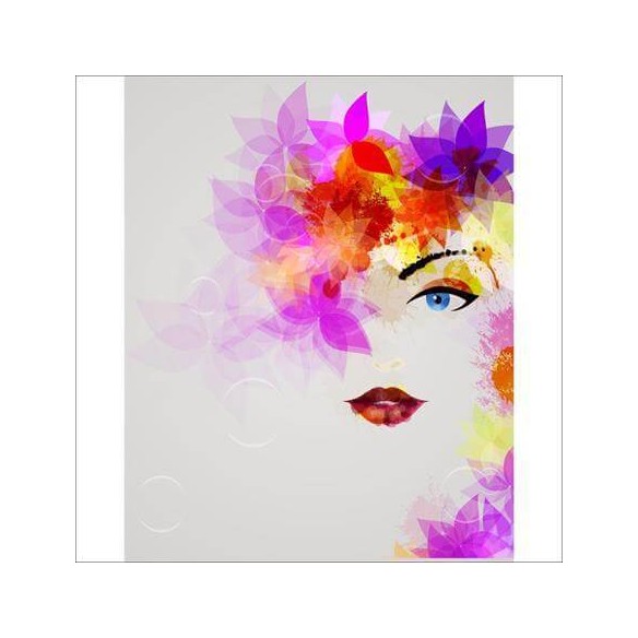 Poster Decorativo Mulher Florida 598456