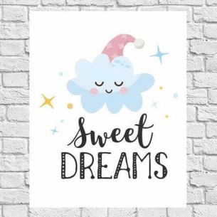 Poster Decorativo Nuvem...