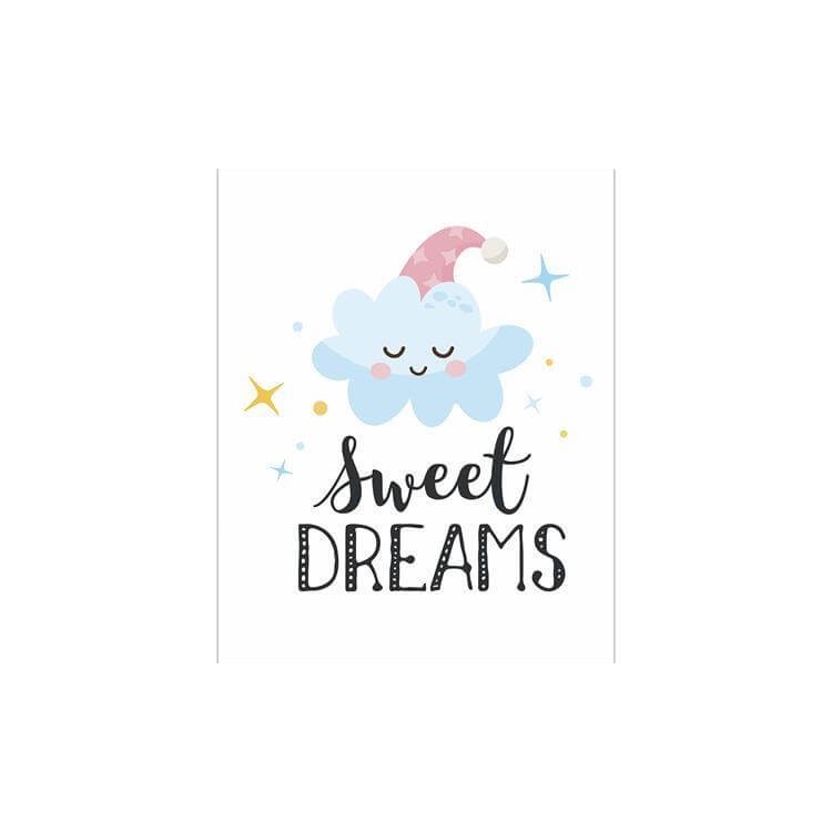 Poster Decorativo Nuvem Estrela Céu 8444