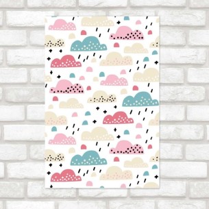 Poster Decorativo Nuvens...