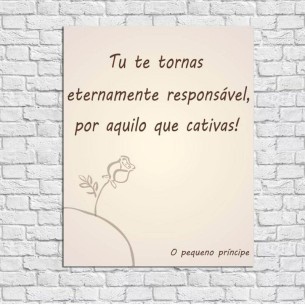 Poster Decorativo O Pequeno...