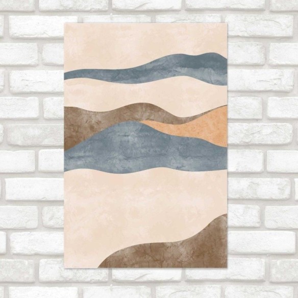 Poster Decorativo Paisagem Abstrata N014256