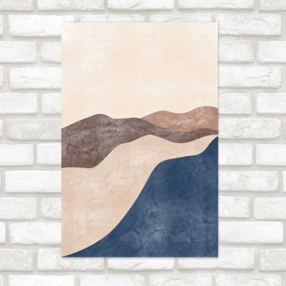 Poster Decorativo Paisagem Abstrata N014258