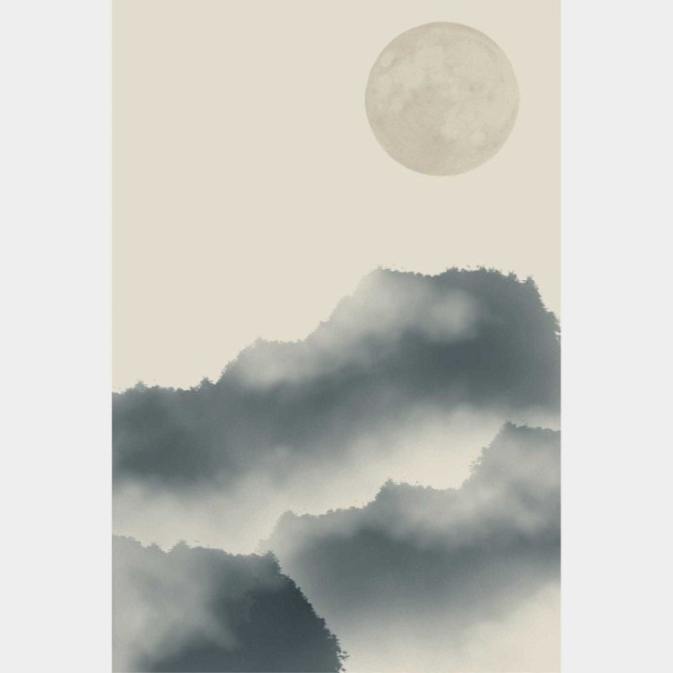 Poster Decorativo Paisagem Montanhas N014247