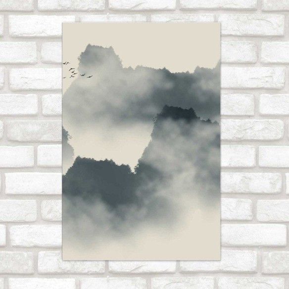 Poster Decorativo Paisagem Montanhas N014249