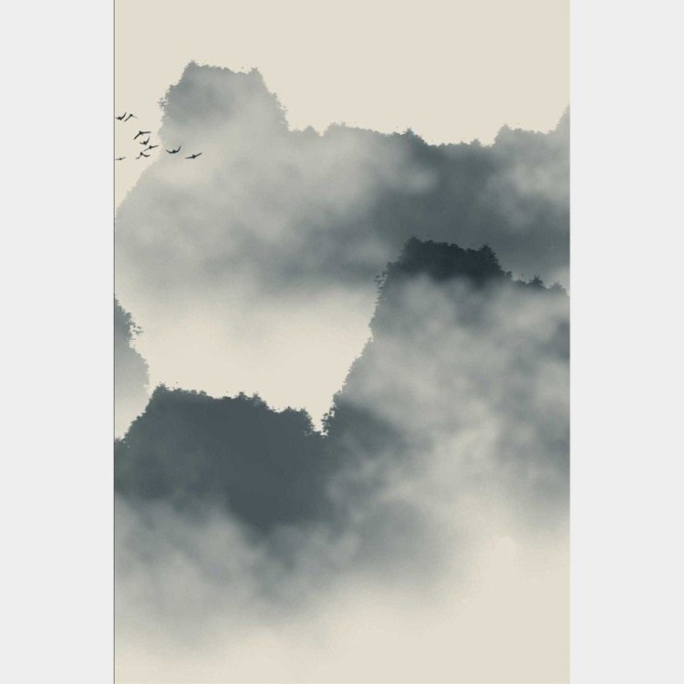 Poster Decorativo Paisagem Montanhas N014249