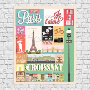 Poster Decorativo Paris 032...