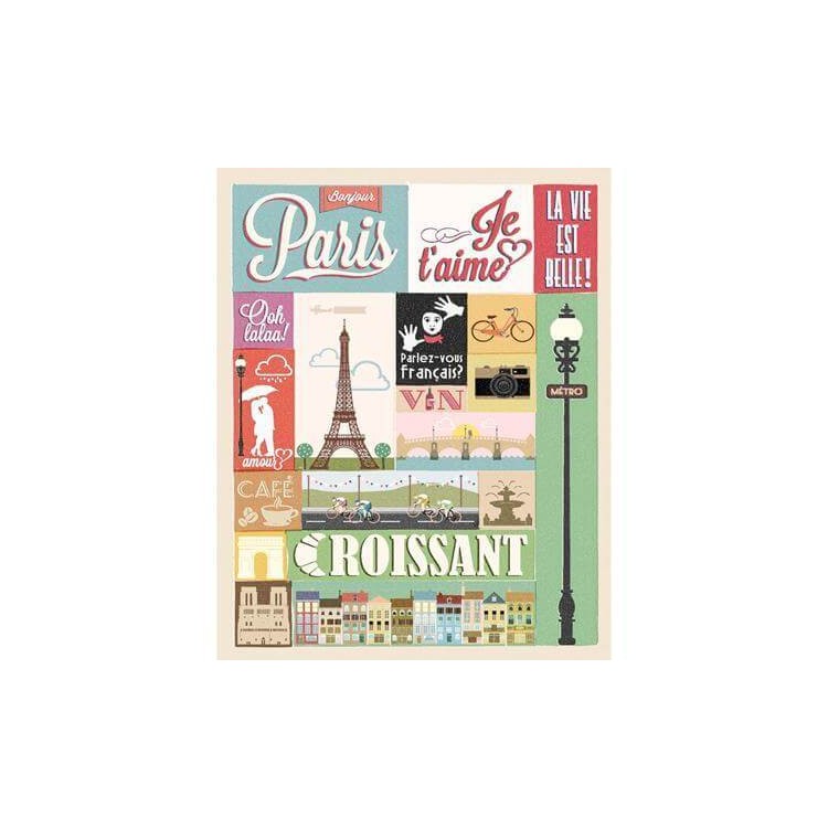 Poster Decorativo Paris 032 40x50