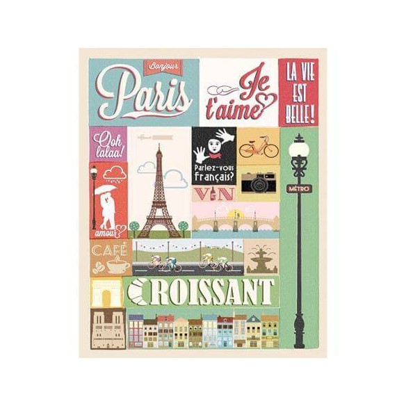 Poster Decorativo Paris 032 40x50