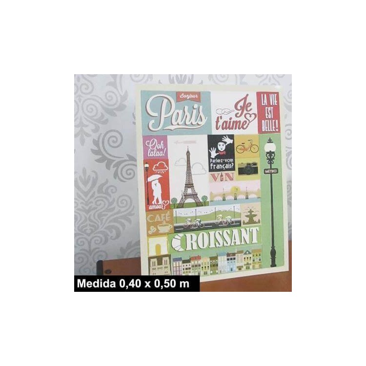 Poster Decorativo Paris 032 40x50