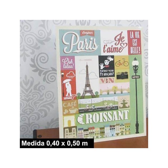Poster Decorativo Paris 032 40x50