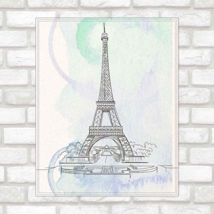 Poster Decorativo Paris artistico PA020