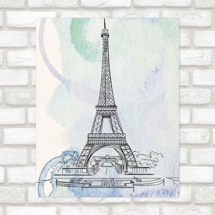 Poster Decorativo Paris artistico PA021