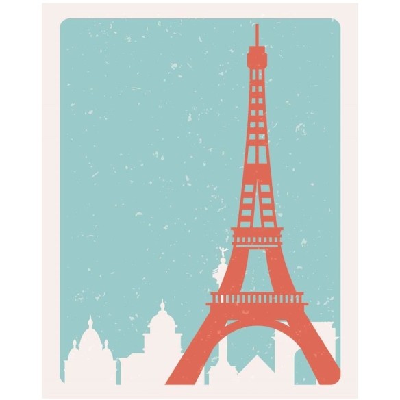 Poster Decorativo paris cidade PA018